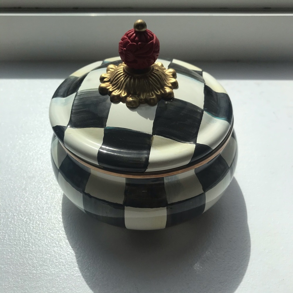Mackenzie Childs Enamel Pot
